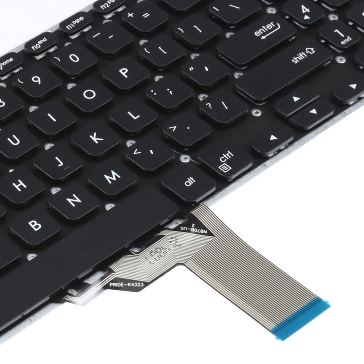 適用於Asus Vivobook X512 X512D X512DA X512F X512FA X512U 美式英語鍵盤