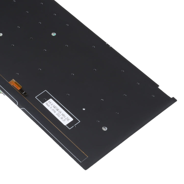 適用於Asus Vivobook X512 X512D X512DA X512F X512FA X512U 美式英語鍵盤帶背光
