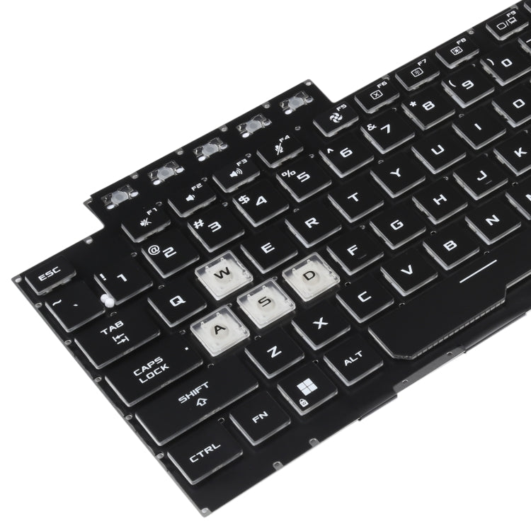 適用於Asus  TUF Gaming F15 FX506 FA506 美式英語鍵盤帶背光