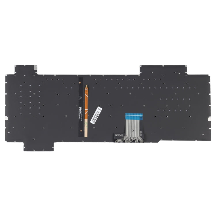 適用於Asus FX80 FX80GE FZ80G ZX80G FX505 美式英語鍵盤帶背光