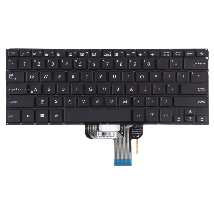 適用於Asus Zenbook RX410U RX310 UX310 UX310UA 美式英語鍵盤帶背光