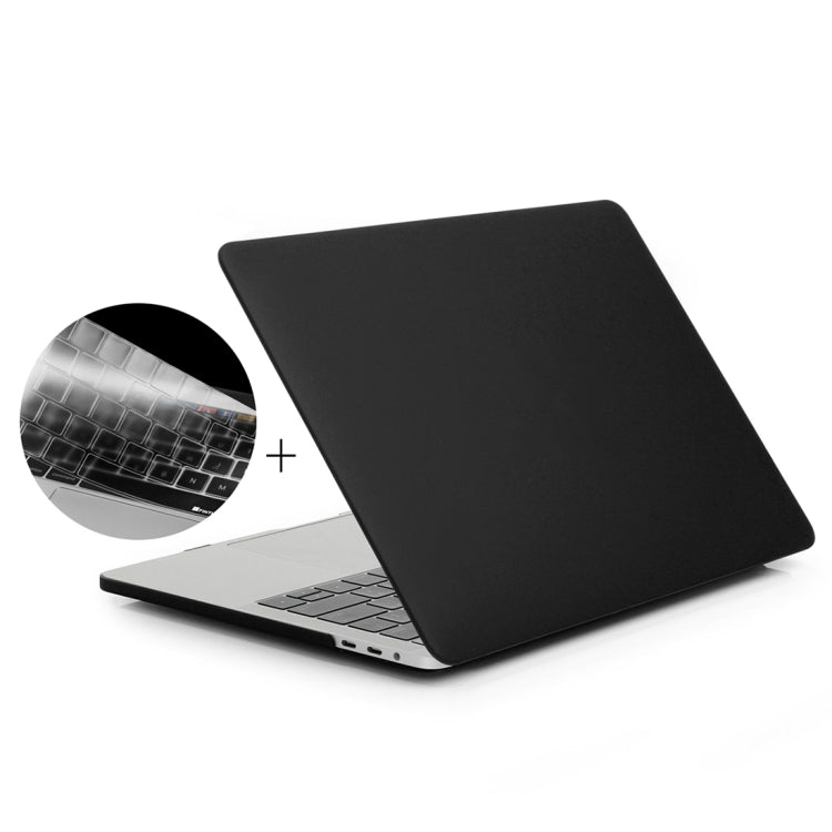 ENKAY 草帽王子 2合1套裝 2016 適用於Macbook Pro 15.4英寸帶Touchbar筆記本保護殼 磨砂殼+美版超薄TPU鍵盤保護膜