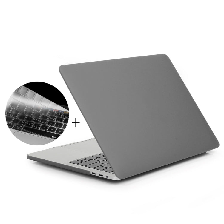ENKAY 草帽王子 2合1套裝 2016 適用於Macbook Pro 15.4英寸帶Touchbar筆記本保護殼 磨砂殼+美版超薄TPU鍵盤保護膜