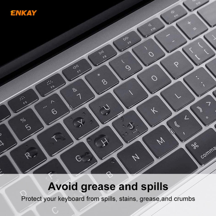 適用於MacBook Air 13.3 inch A1932 2018 恩凱 草帽王子 美版筆記本超薄TPU鍵盤保護膜