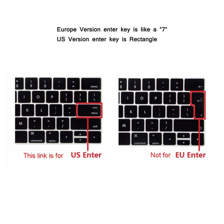 ENKAY 草帽王子 2合1套裝 2016 適用於Macbook Pro 13.3英寸帶Touchbar筆記本保護殼 水晶殼+美版超薄TPU鍵盤保護膜