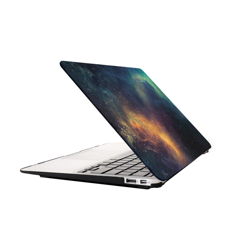 適用於蘋果Macbook Air 13.3英寸 星空圖案筆記本水貼紙保護殼