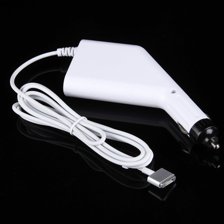 45W 14.85V 3.05A 5 Pin磁頭 適用於蘋果筆記本電腦車載充電器, 帶1個USB 接口, 線長：1.7米