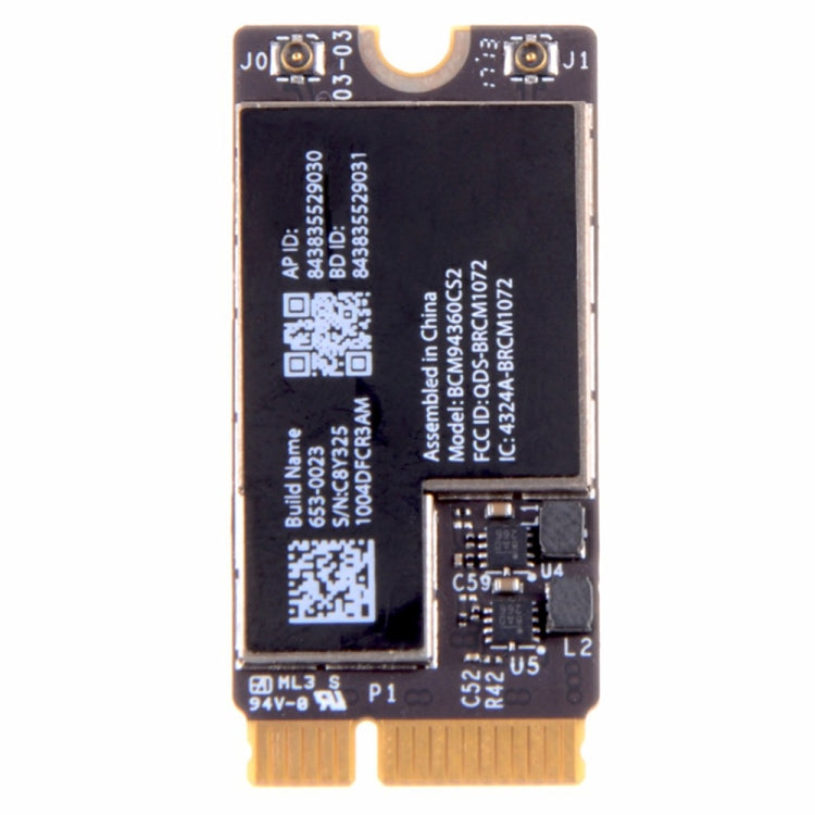 適用於Macbook Air 11.6 inch A1465  & 13.3 inch A1466  WiFi藍牙模塊