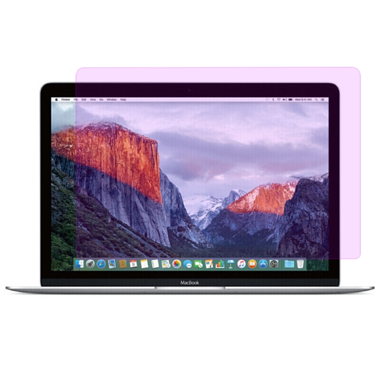 適用於Macbook Retina 12英寸  9H硬度防藍光防爆鋼化玻璃膜
