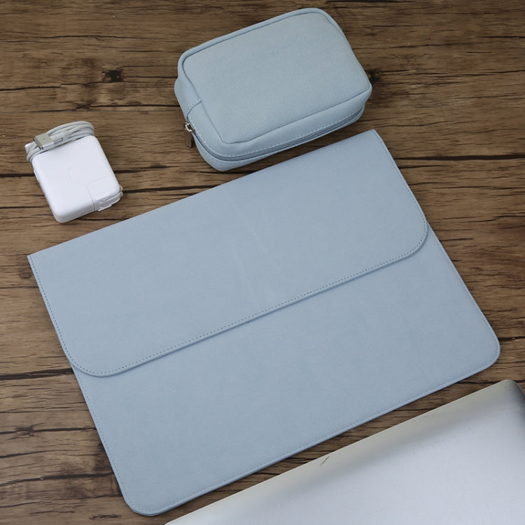 2合一 適用於蘋果MacBook Air 11.6 inch A1465  / A1370  橫款筆記本電腦磨砂內膽包+電源包