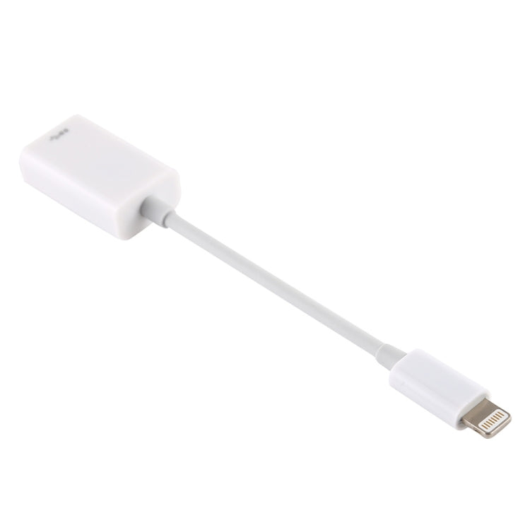 NK102 8 Pin 公頭轉單USB母頭接口相機適配器，支持iOS13.0及以上的系統