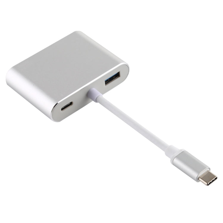 4合一 Type-C轉4K HDMI+VGA+USB 3.0 接口多功能適配器
