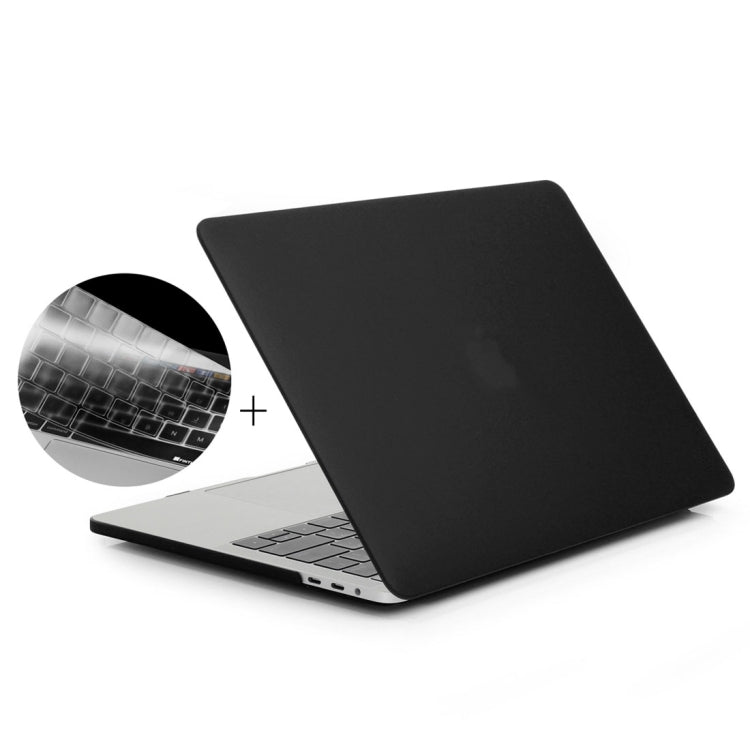 ENKAY 草帽王子 2合1套裝 2016 適用於Macbook Pro 13.3英寸不帶Touch Bar 筆記本保護殼 磨砂殼+歐版超薄TPU鍵盤保護膜