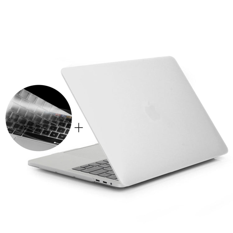 ENKAY 草帽王子 2合1套裝 2016 適用於Macbook Pro 13.3英寸不帶Touch Bar 筆記本保護殼 磨砂殼+歐版超薄TPU鍵盤保護膜