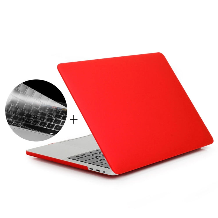 ENKAY 草帽王子 2合1套裝 2016 適用於Macbook Pro 15.4英寸帶Touch Bar 筆記本保護殼 磨砂殼+歐版超薄TPU鍵盤保護膜