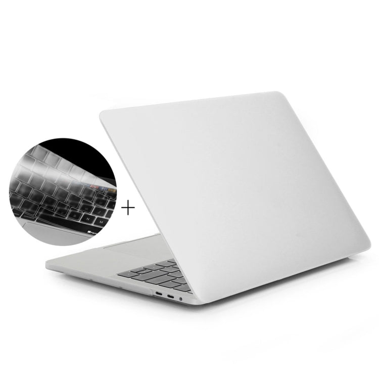 ENKAY 草帽王子 2合1套裝 2016 適用於Macbook Pro 15.4英寸帶Touch Bar 筆記本保護殼 磨砂殼+歐版超薄TPU鍵盤保護膜