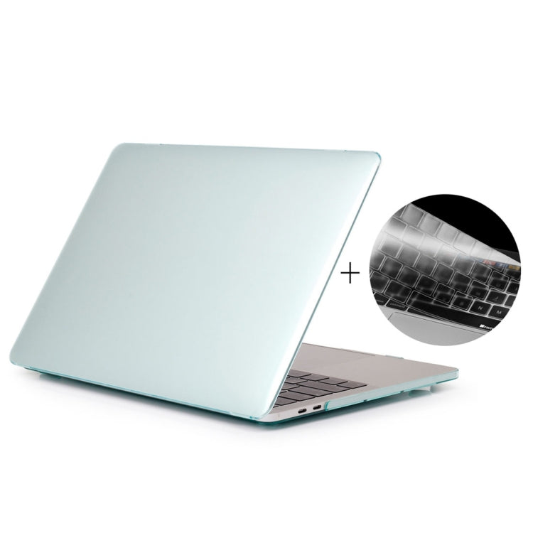 ENKAY 草帽王子 2合1套裝 2016 適用於Macbook Pro 13.3英寸帶Touch Bar 筆記本保護殼 水晶殼+歐版超薄TPU鍵盤保護膜