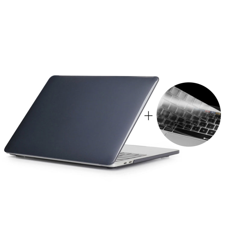 ENKAY 草帽王子 2合1套裝 2016 適用於Macbook Pro 13.3英寸不帶Touch Bar 筆記本保護殼 水晶殼+歐版超薄TPU鍵盤保護膜