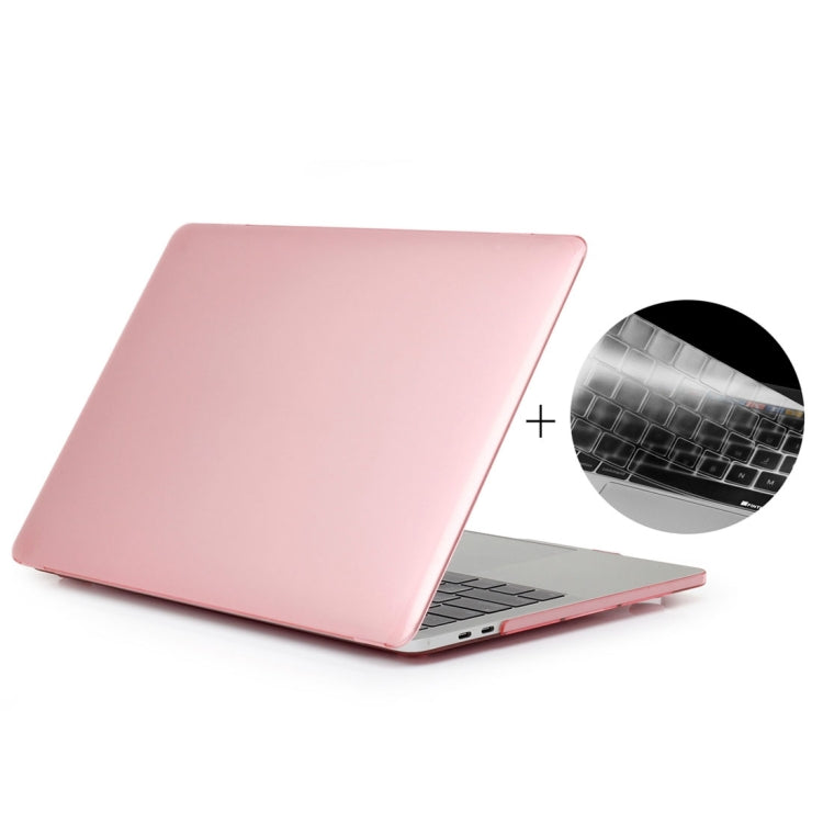 ENKAY 草帽王子 2合1套裝 2016 適用於Macbook Pro 13.3英寸不帶Touch Bar 筆記本保護殼 水晶殼+歐版超薄TPU鍵盤保護膜