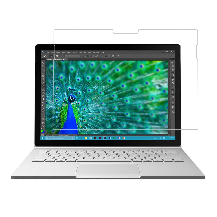 微軟Surface Book 13.5英寸 0.4mm厚度 9H硬度全屏鋼化玻璃膜