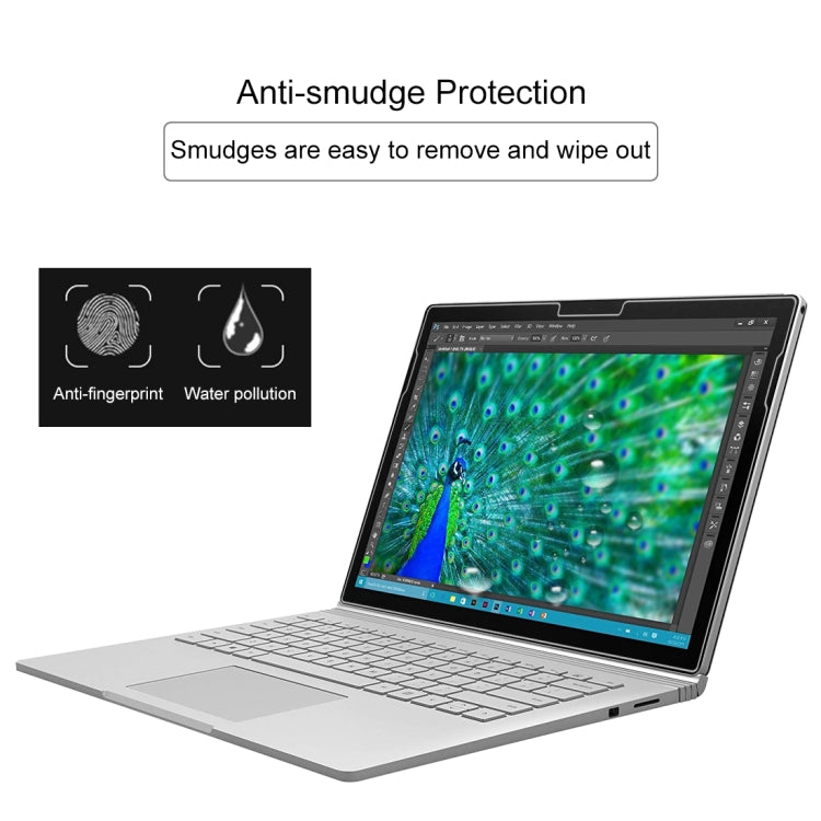 微軟Surface Book 13.5英寸 0.4mm厚度 9H硬度全屏鋼化玻璃膜