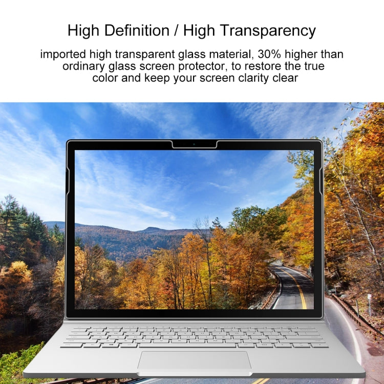 微軟Surface Book 13.5英寸 0.4mm厚度 9H硬度全屏鋼化玻璃膜