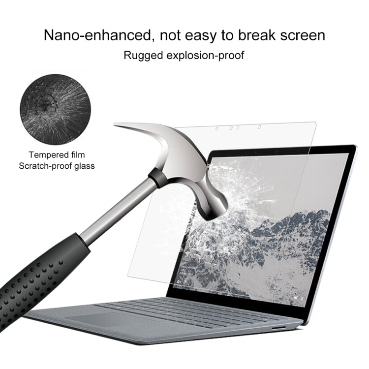 微軟Surface Surface Laptop 13.5英寸 0.4mm厚度 9H硬度全屏鋼化玻璃膜