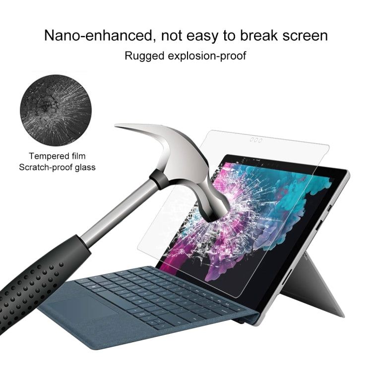 微軟Surface Pro 6 12.3英寸 0.4mm厚度 9H硬度全屏鋼化玻璃膜