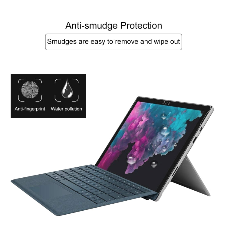 微軟Surface Pro 6 12.3英寸 0.4mm厚度 9H硬度全屏鋼化玻璃膜