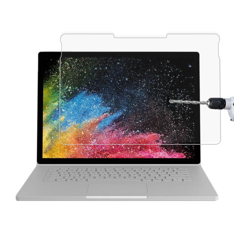 微軟Surface Book 2 15英寸 0.4mm厚度 9H硬度全屏鋼化玻璃膜