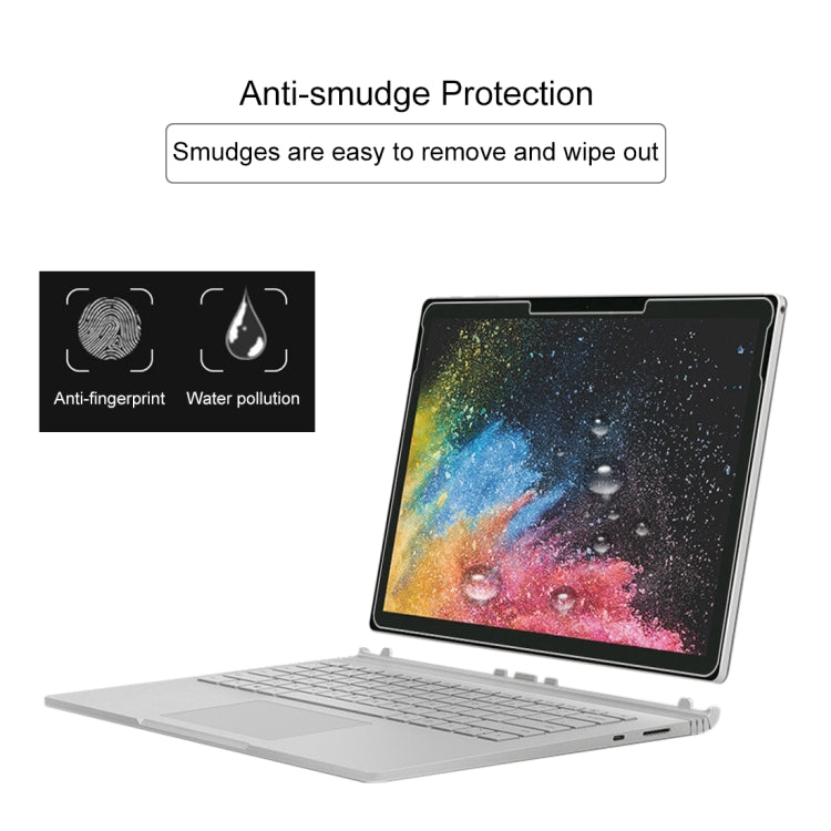 微軟Surface Book 2 15英寸 0.4mm厚度 9H硬度全屏鋼化玻璃膜