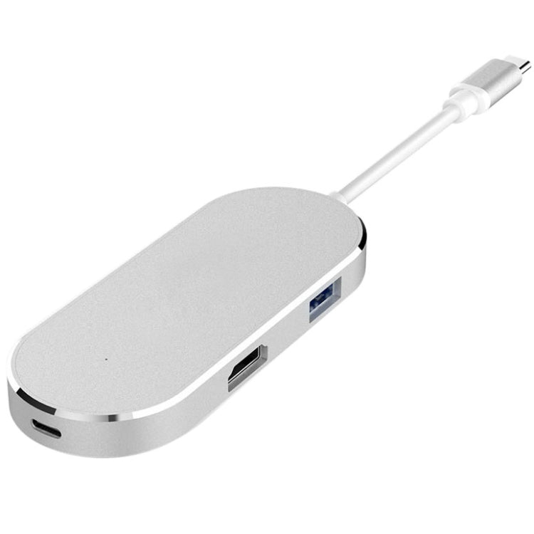 6合1多功能Type-C轉Type-C& HDMI & SD & TF & 2個USB適配器