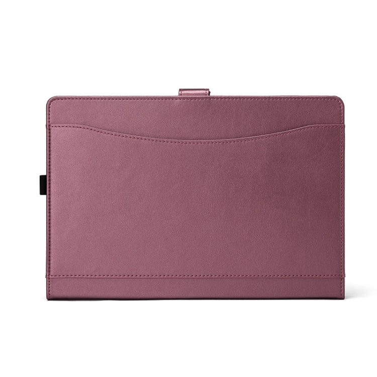 適用於微軟 Surface Pro 7 / 7+ 超纖小羊紋磁吸左右開皮套 帶筆槽&支架