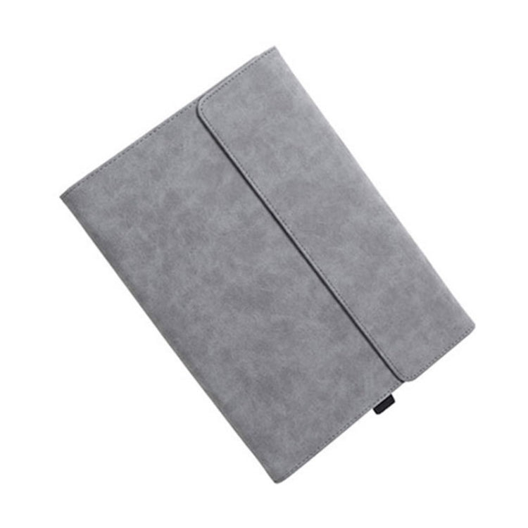 適用於微軟 Surface Pro 7 / 7+ 南非羊巴皮磁吸左右開皮套 帶筆槽&支架