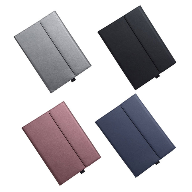 適用於微軟 Surface Pro 7 / 7+ 超纖小羊紋磁吸左右開皮套 帶筆槽&支架