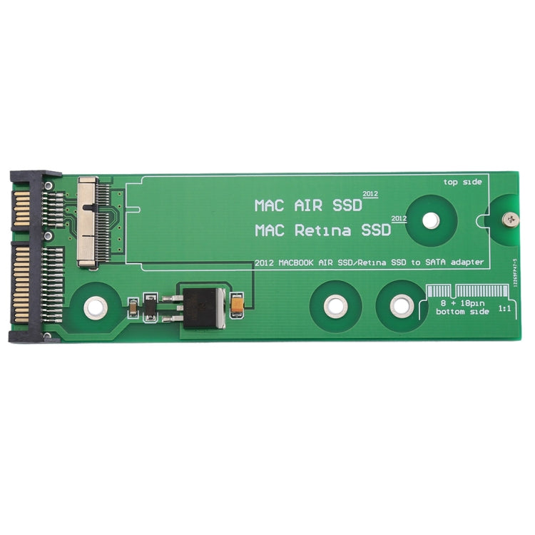 適用於Macbook Air 11.6 inch A1465  & 13.3 inch A1462  SSD轉SATA適配器