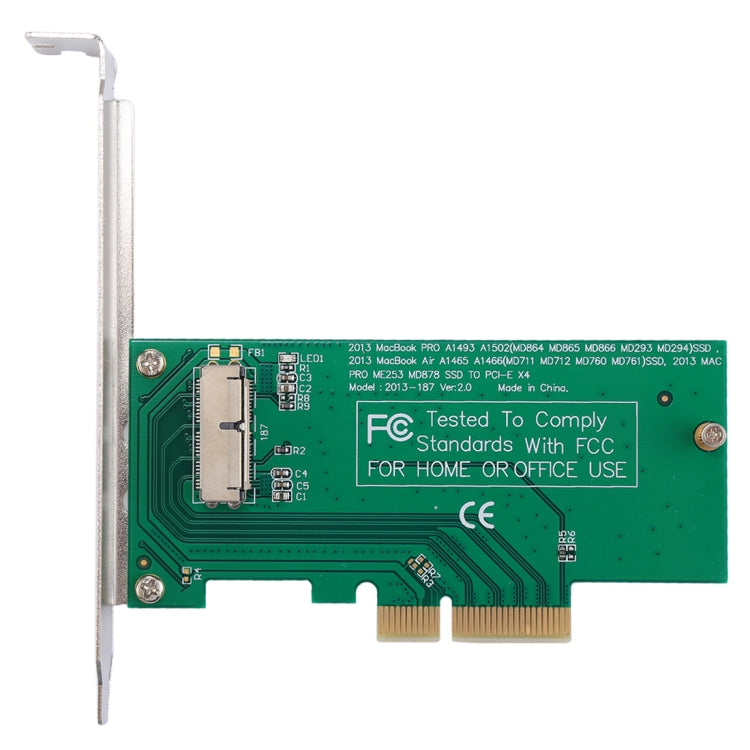 適用於Macbook Pro A1398 & A1502  / Air A1465 & A1466  SSD轉PCI-E X4適配器
