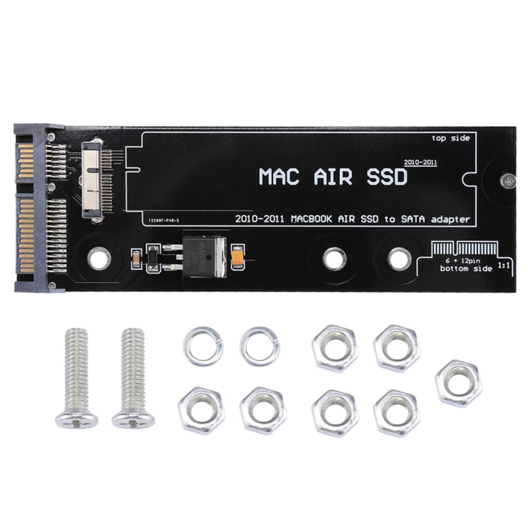 適用於Macbook Air 11.6 inch A1370  & 13.3 inch A1369  SSD轉SATA適配器, SSD to SATA A1370 A1369