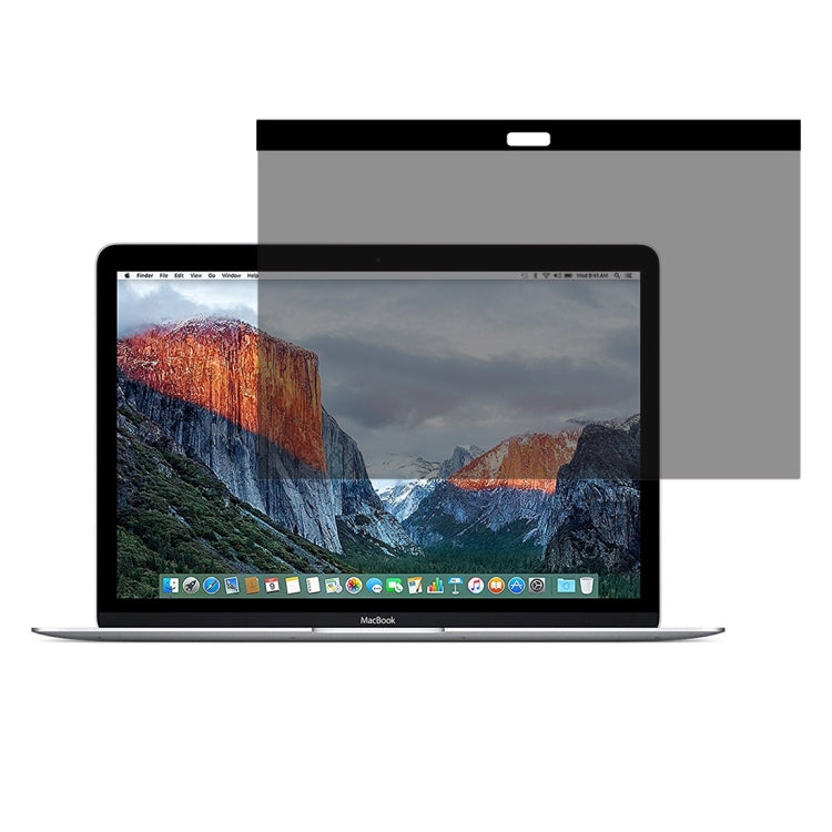 適用於Macbook Retina 12英寸  磁性吸附防窺PET膜