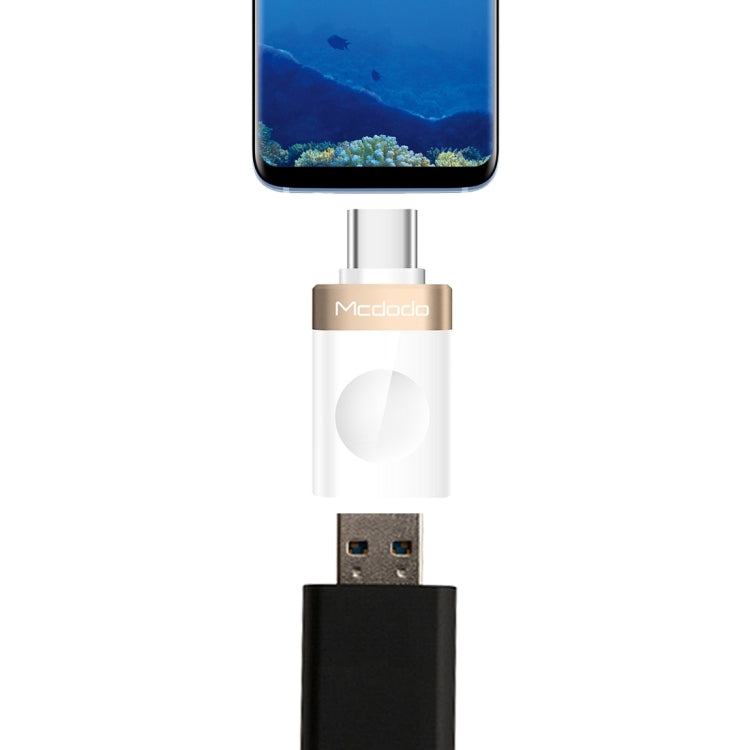 Mcdodo OT-1942 Type-C 轉 USB 3.0 OTG轉接頭 尺寸：32x12x7mm