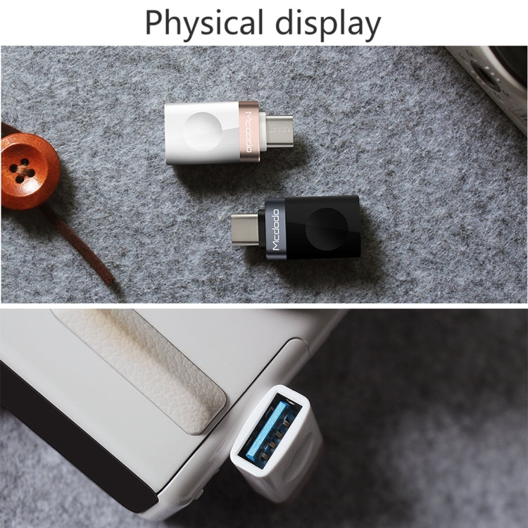 Mcdodo OT-1942 Type-C 轉 USB 3.0 OTG轉接頭 尺寸：32x12x7mm