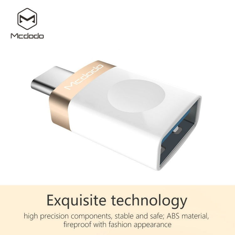 Mcdodo OT-1942 Type-C 轉 USB 3.0 OTG轉接頭 尺寸：32x12x7mm