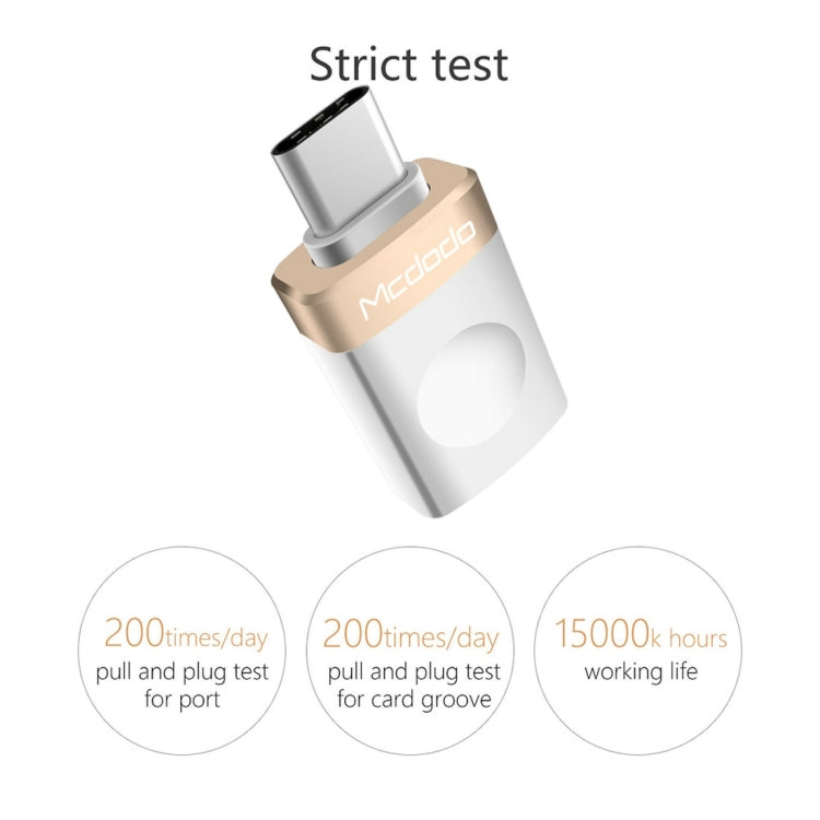 Mcdodo OT-1942 Type-C 轉 USB 3.0 OTG轉接頭 尺寸：32x12x7mm