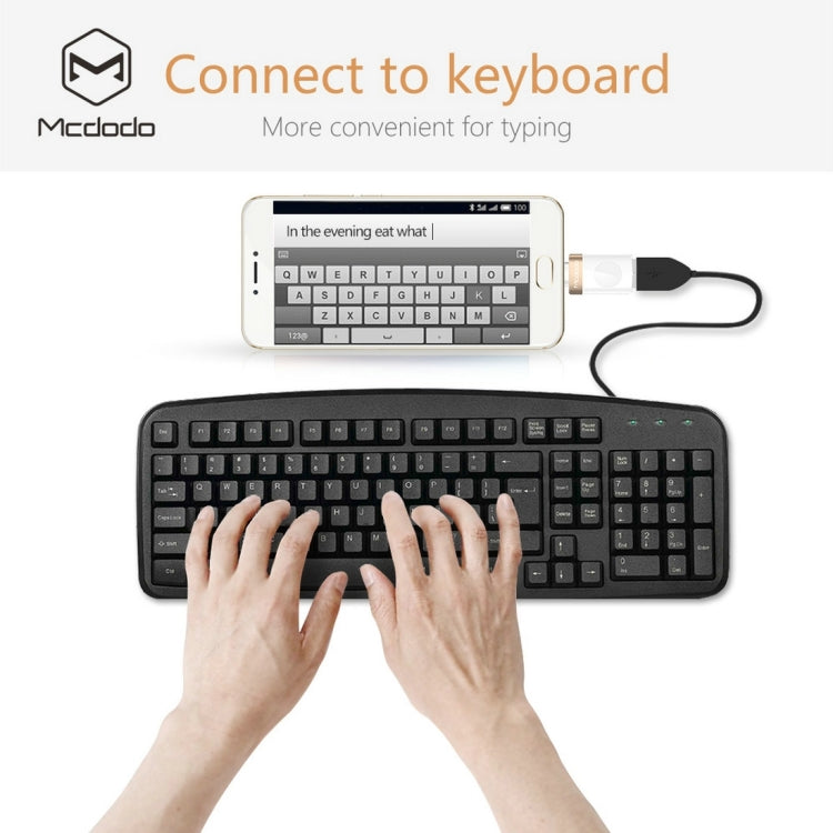 Mcdodo OT-1942 Type-C 轉 USB 3.0 OTG轉接頭 尺寸：32x12x7mm