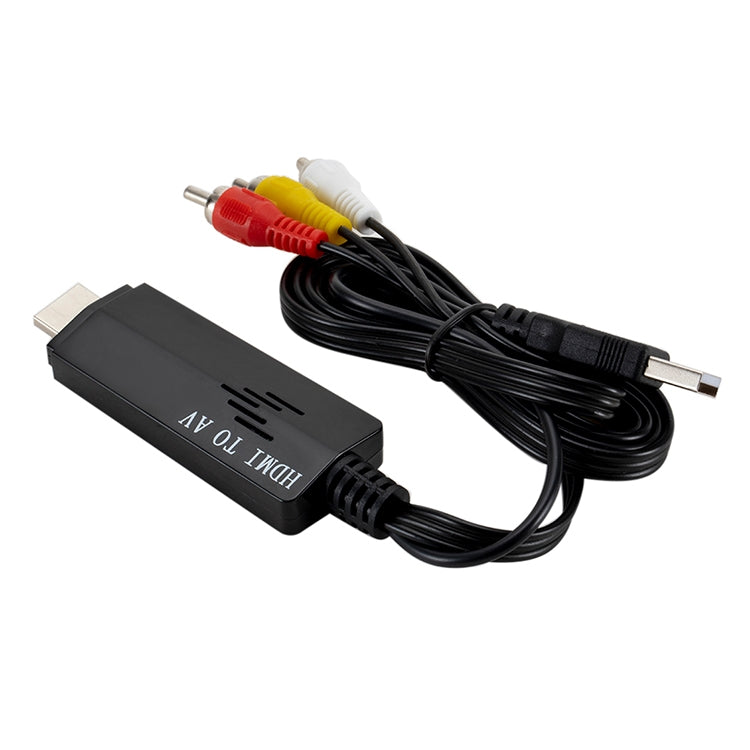 HDMI轉AV RCA高清轉換器HDMI TO AV 1080P轉換線