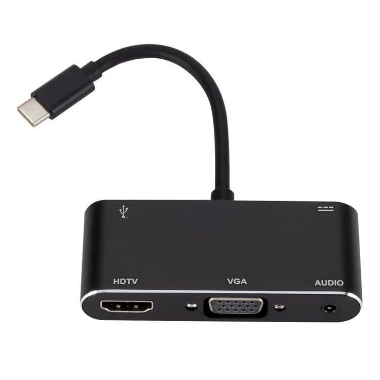 TYPE-C轉HDMI/VGA/USB/PD轉換器