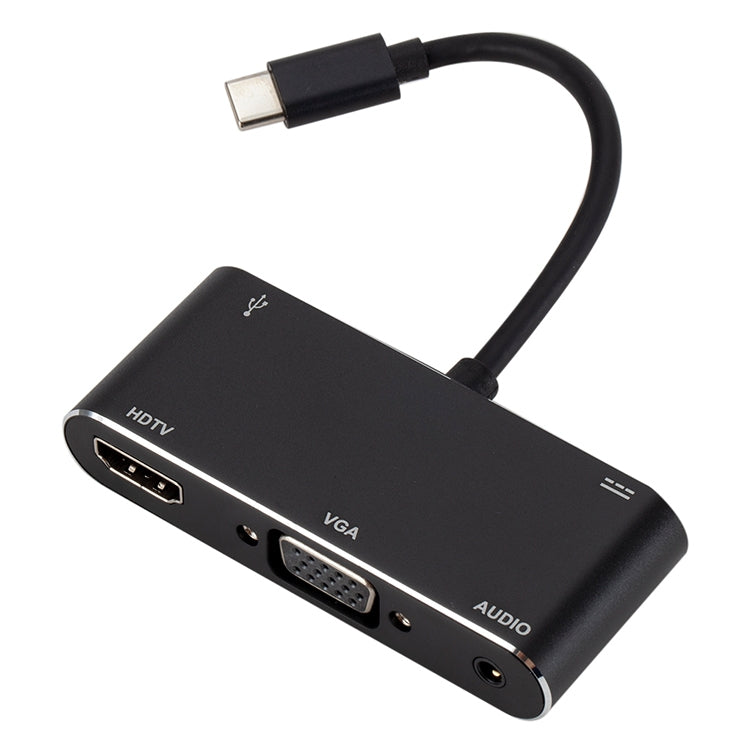 TYPE-C轉HDMI/VGA/USB/PD轉換器