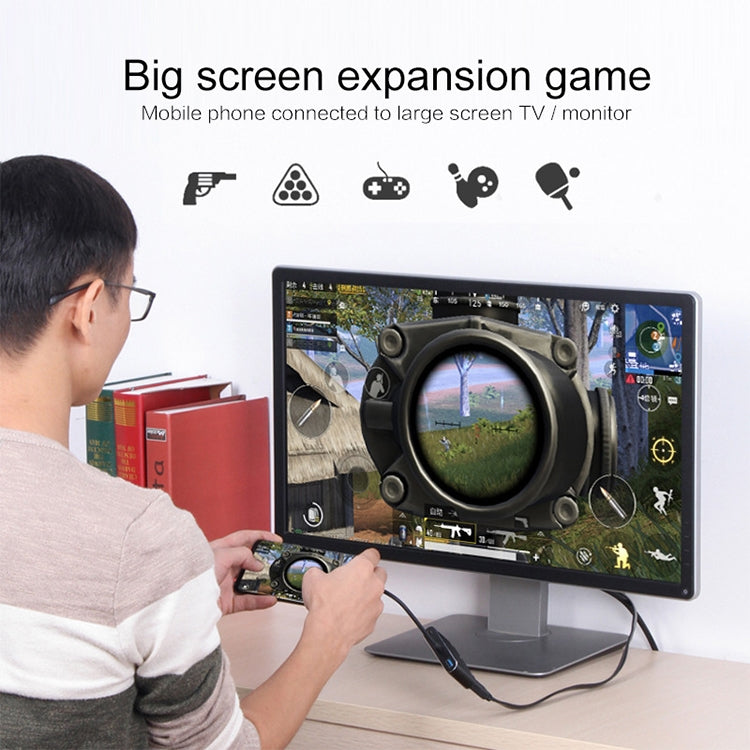 TYPE-C轉HDMI/VGA/USB/PD轉換器