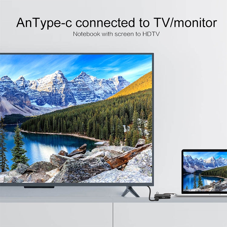 TYPE-C轉HDMI/VGA/USB/PD轉換器