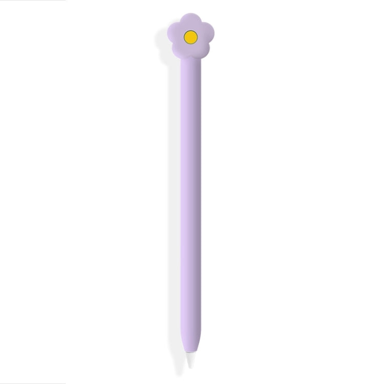 Cute Cartoon Silicone Protective Cover for Apple Pencil 2(Cat Claw Pink)